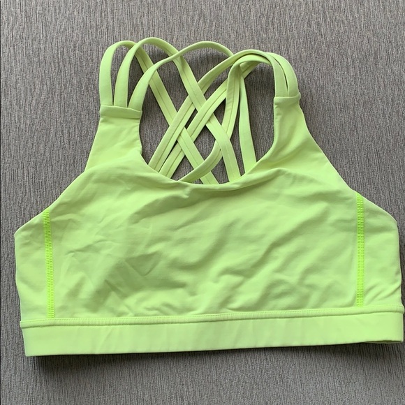 lululemon athletica Other - Lululemon neon yellow/green sports bra